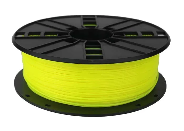 Filament pentru imprimantă 3D Gembird 3DP-ABS1.75-02-Y, ABS, Galben , 1.75 mm, 0,6kg