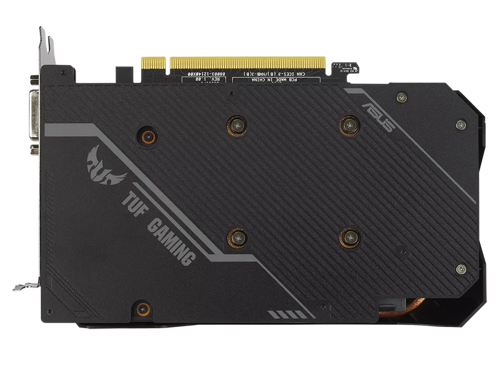 Видеокарта ASUS TUF-GTX1650-O4GD6-P-V2-GAMING,  4ГБ GDDR6 128бит