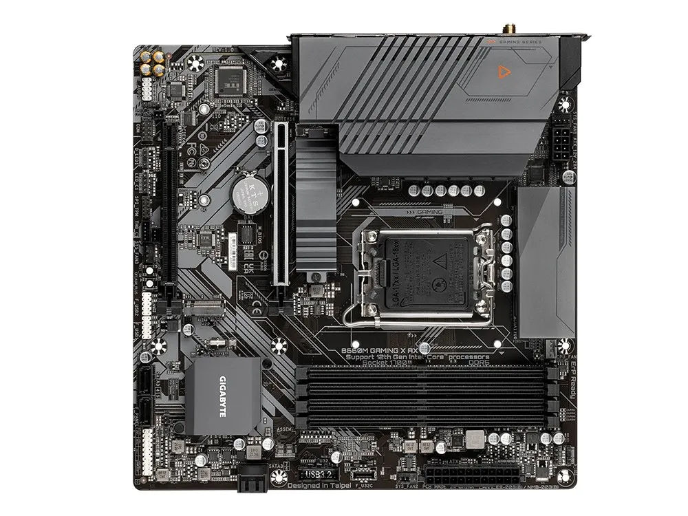Материнская плата Gigabyte B650M GAMING X AX, AM5, AMD B650, Micro-ATX