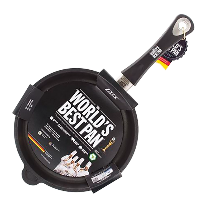 Сковорода AMT Gastroguss AMT-726-E, 3,3л, 26см, Чёрный