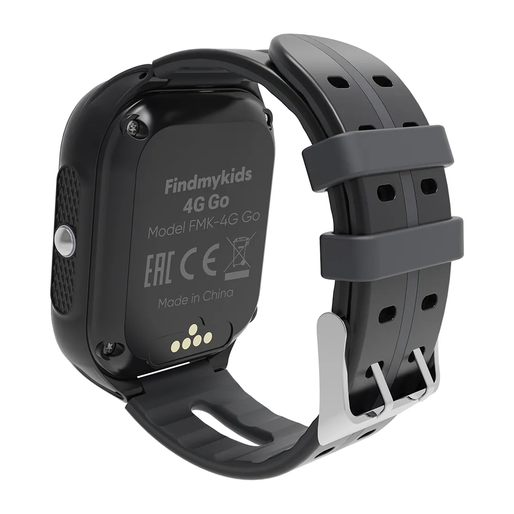 Ceas pentru copii Elari Findmykids Go, Negru