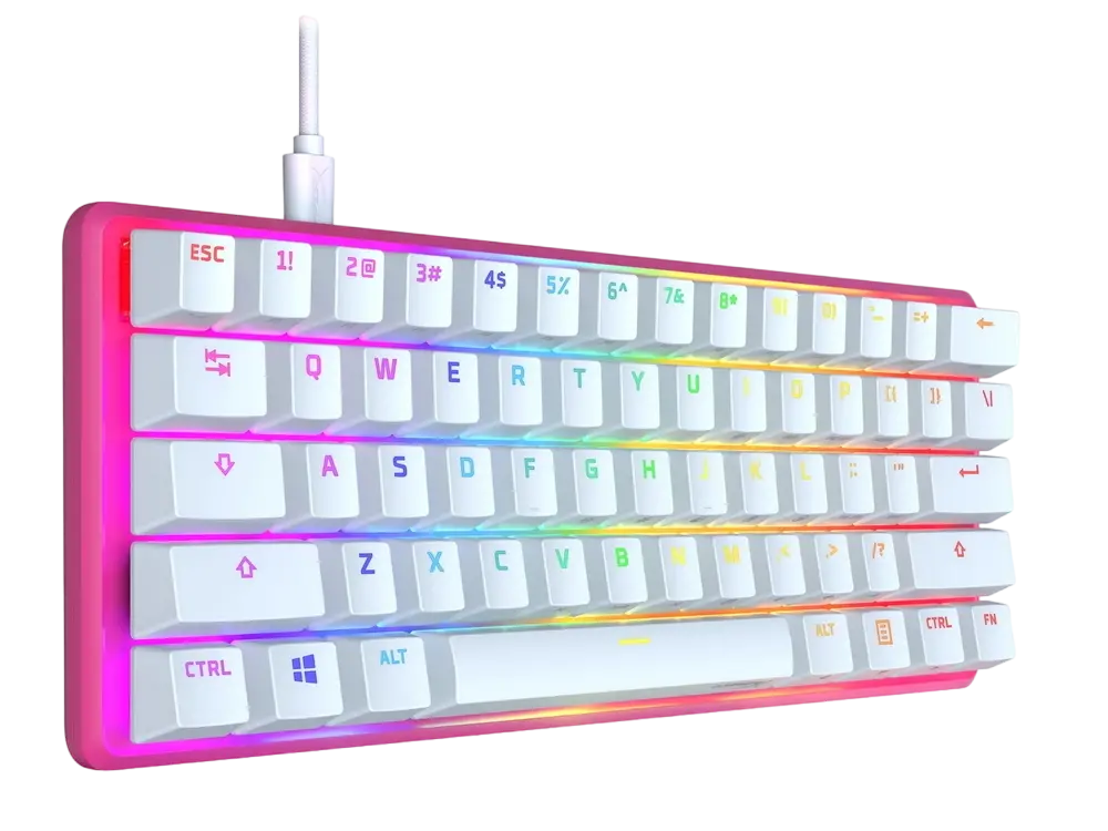 Клавиатура HyperX Alloy Origins 65, Проводное, Чёрный