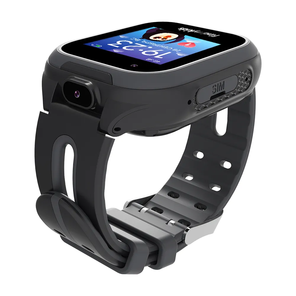 Ceas pentru copii Elari Findmykids Go, Negru