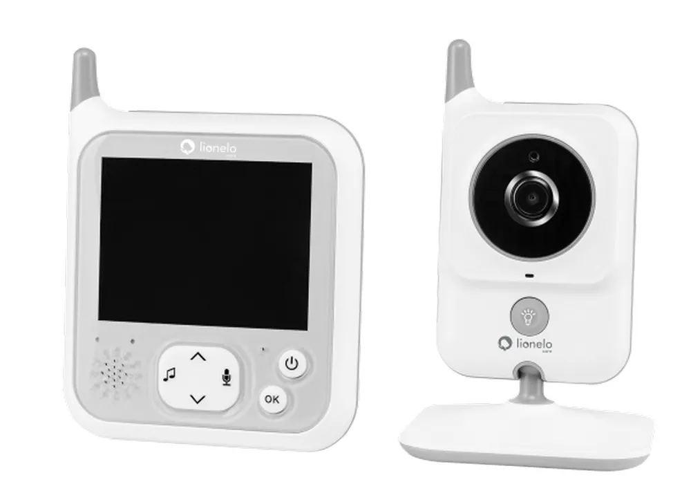 Monitor pentru copii Lionello Babyline 7.1, Alb