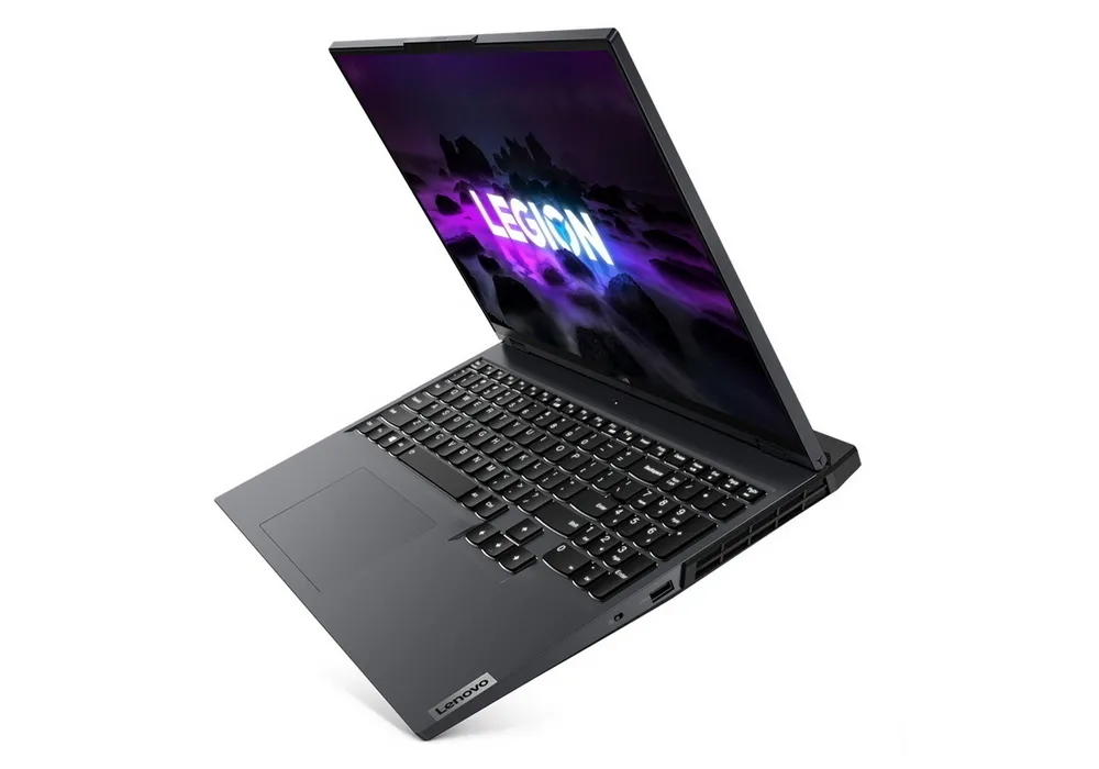 Игровой ноутбук 16" Lenovo Legion 5 Pro 16ACH6H, Storm Grey, AMD Ryzen 7 5800H, 16Гб/512Гб, Без ОС