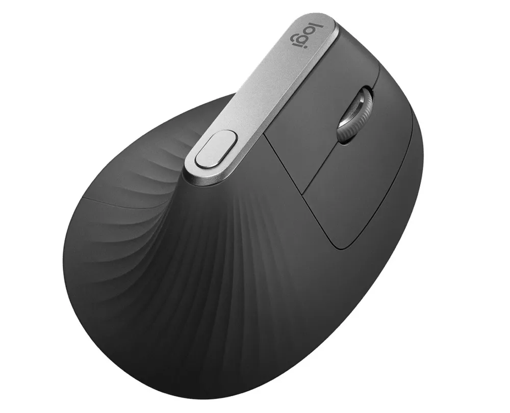 Беcпроводная мышь Logitech MX Vertical, Чёрный