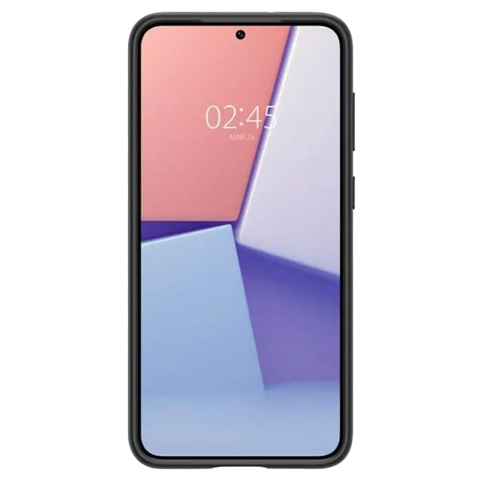 Чехол Spigen Samsung S23, Thin Fit, Чёрный
