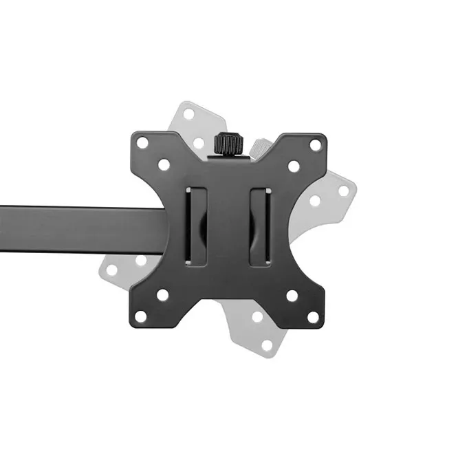 Suport birou pentru monitoare BRATECK LDT12-C011, Negru