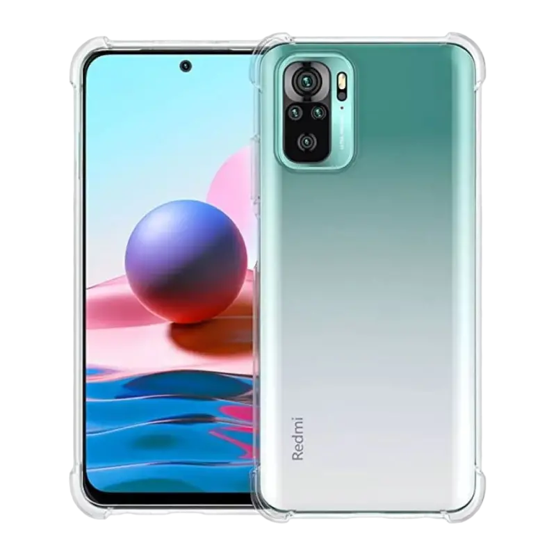Чехол Xcover Redmi Note 10/Note 10S - Liquid Crystal, Прозрачный