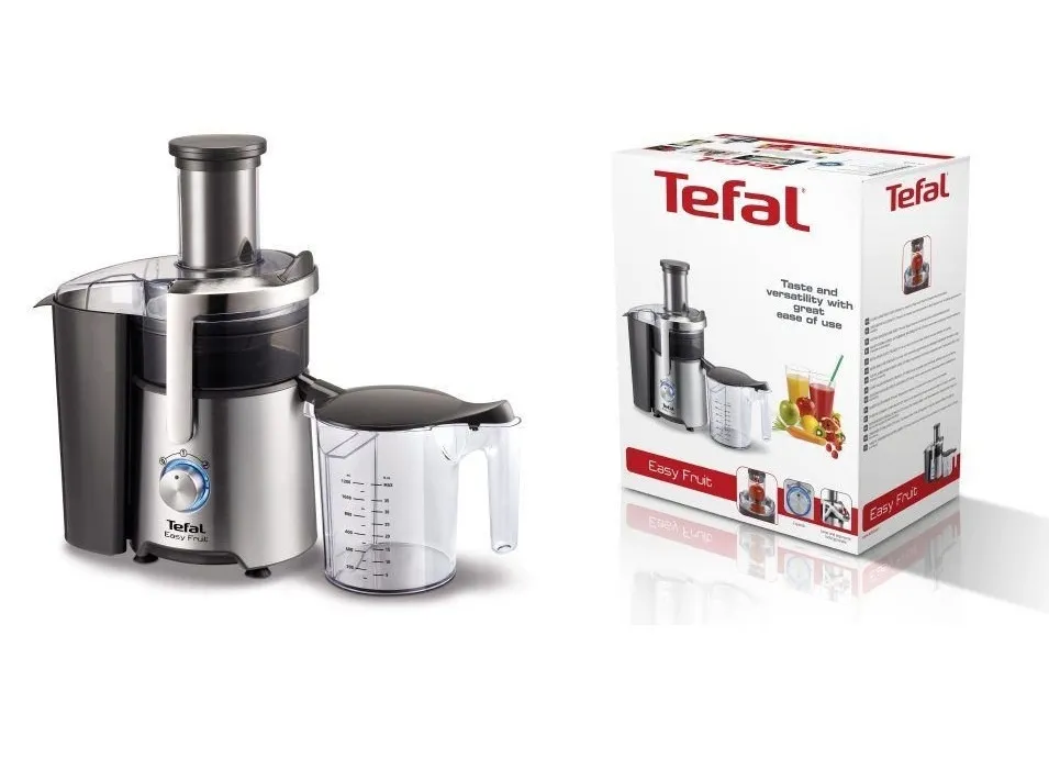 Соковыжималка Tefal ZE610D38, Чёрный | Нержавеющая сталь