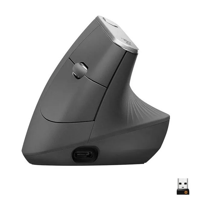 Беcпроводная мышь Logitech MX Vertical, Чёрный