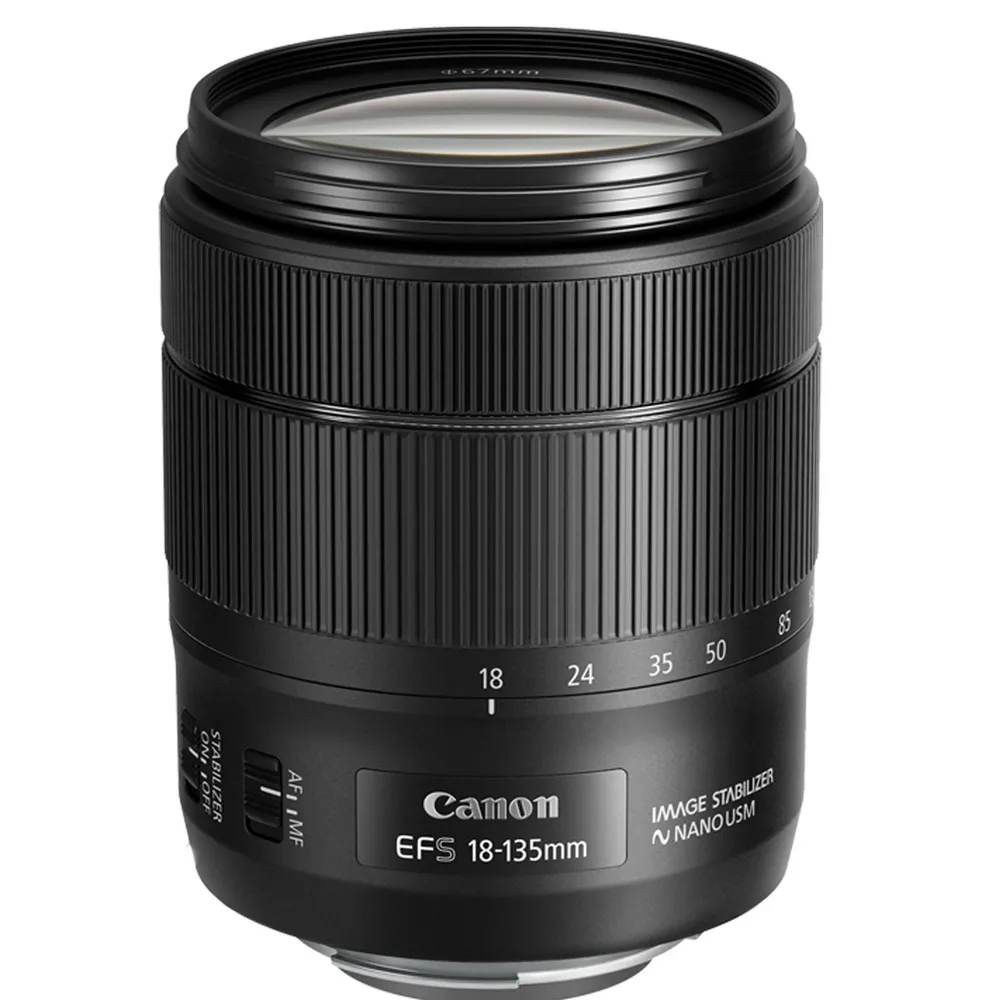 Aparat foto DSLR Canon EOS 850D + EF-S 18-135 IS, Negru