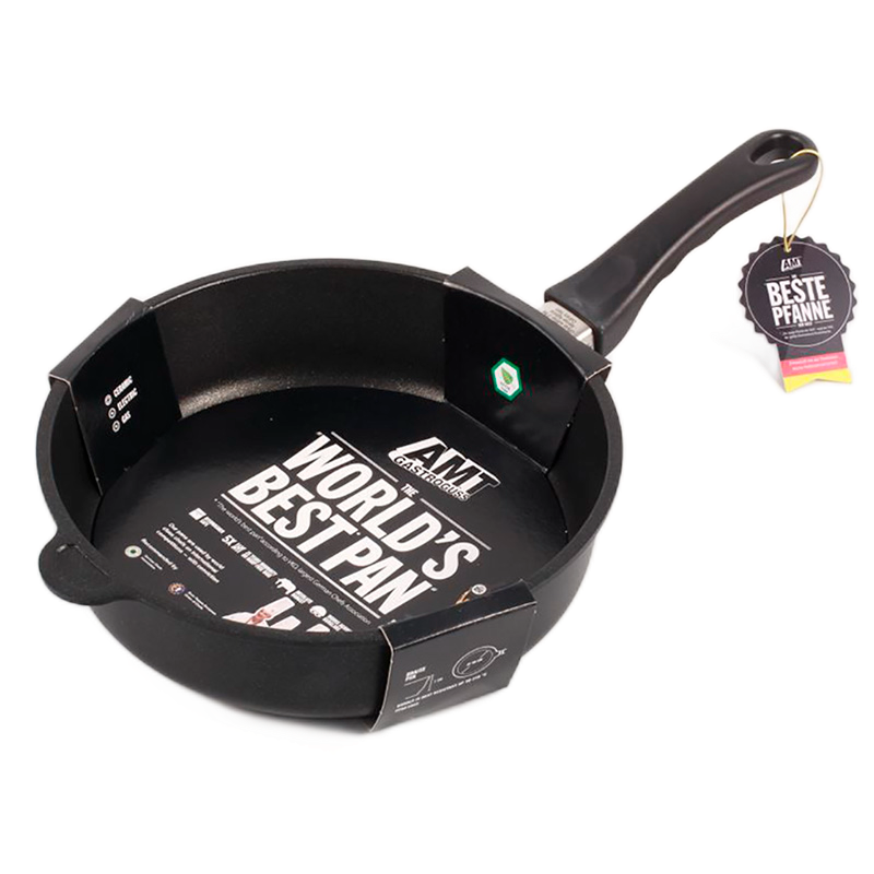 Сковорода AMT Gastroguss AMT-726-E, 3,3л, 26см, Чёрный