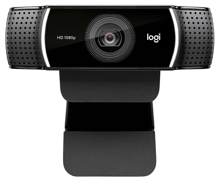 Camera Logitech C922 Pro, 1080p/30 fps, 3/15 MP, FoV: 78°, Zoom:1.2x, Autofocus, Stereo mic, 1.5m