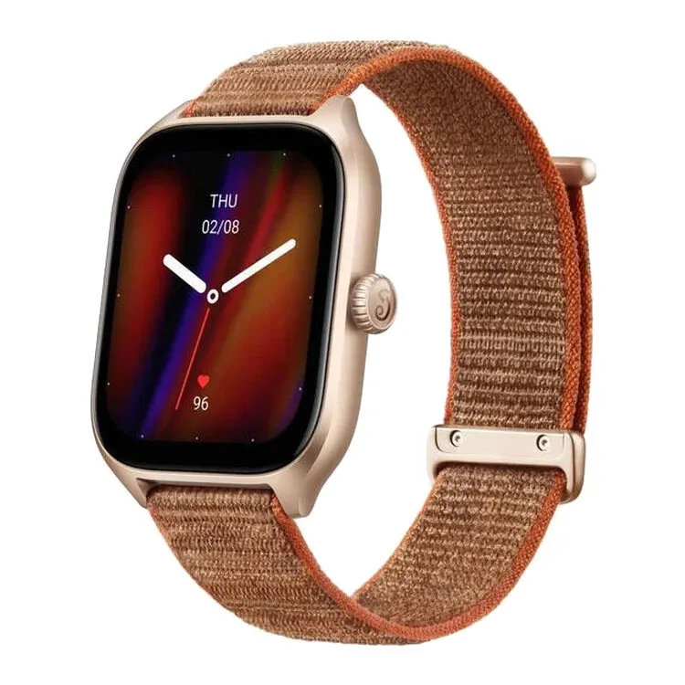 Ceas inteligent Xiaomi Amazfit GTS 4, 42mm, Autumn Brown