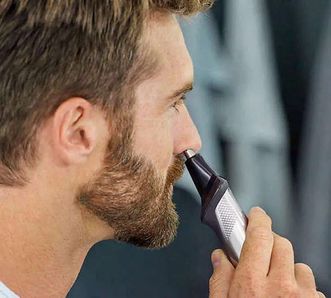 Trimmer pentru bărbați Philips Multigroom Series 7000 MG7770/15, Argintiu | Negru