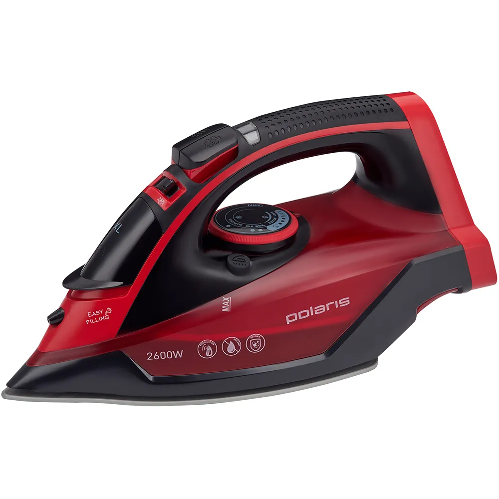 Fier de călcat Polaris PIR2699K, 2600W, Roșu