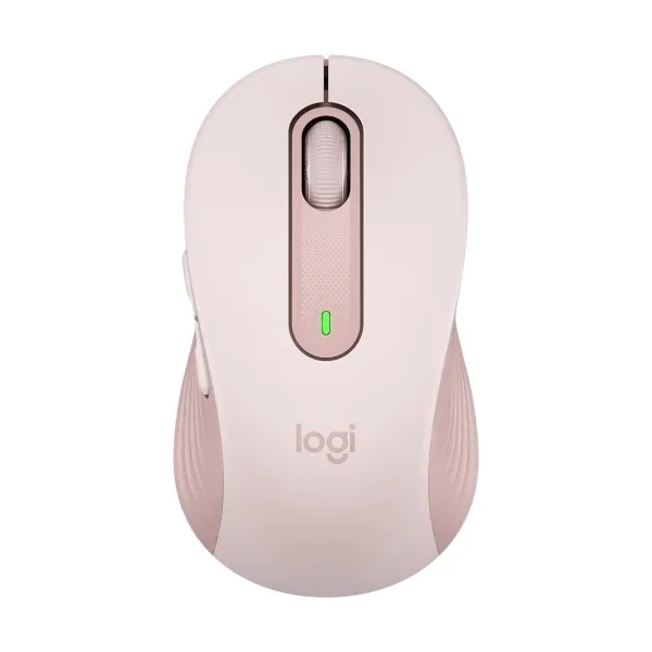 Wireless Mouse Logitech M650 Signature, Optical, 400-4000 dpi, 5 buttons, 1xAA, 2.4GHz/BT, Rose
