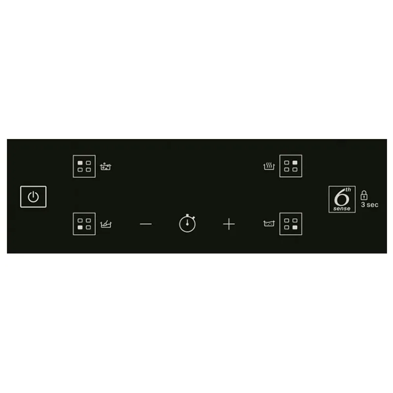 Plită cu inducție Whirlpool WS Q2760 BF, Negru