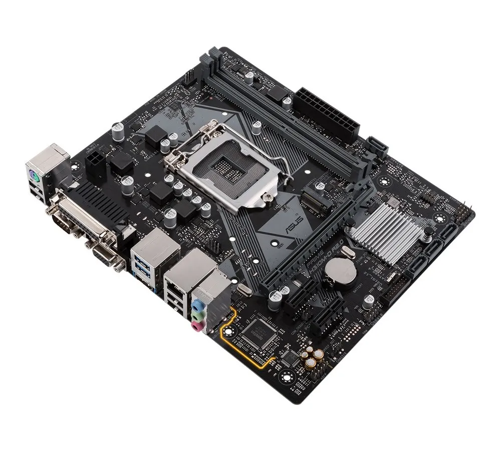 Материнская плата ASUS PRIME H310M-D R2.0, LGA1151, Intel H310, Micro-ATX