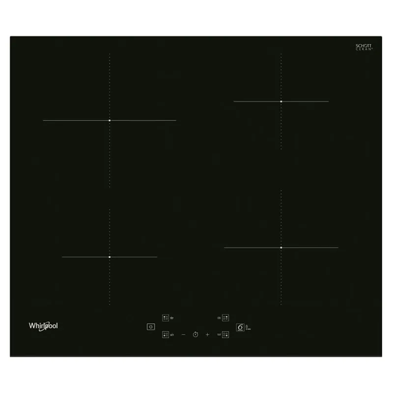Plită cu inducție Whirlpool WS Q2760 BF, Negru