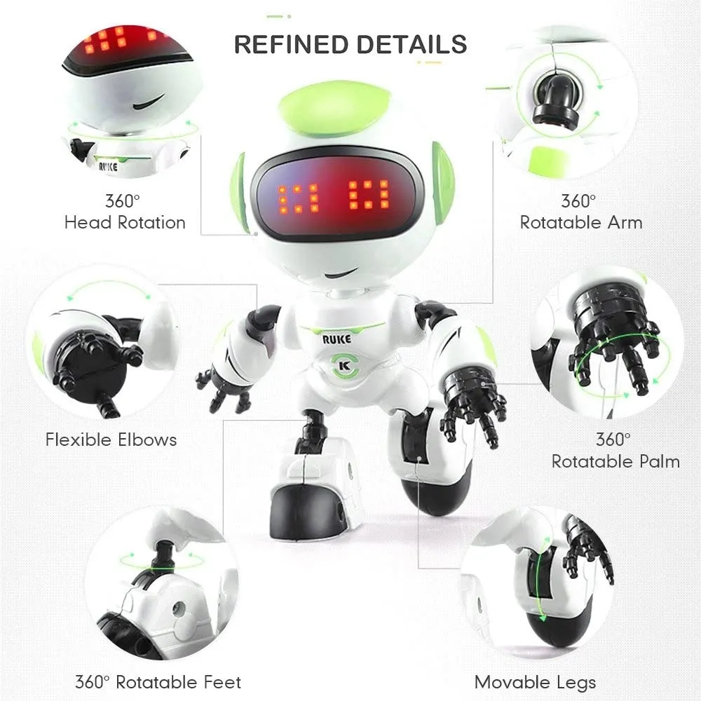 Jucărie cu telecomandă JJRC Robot R8, Alb/Verde