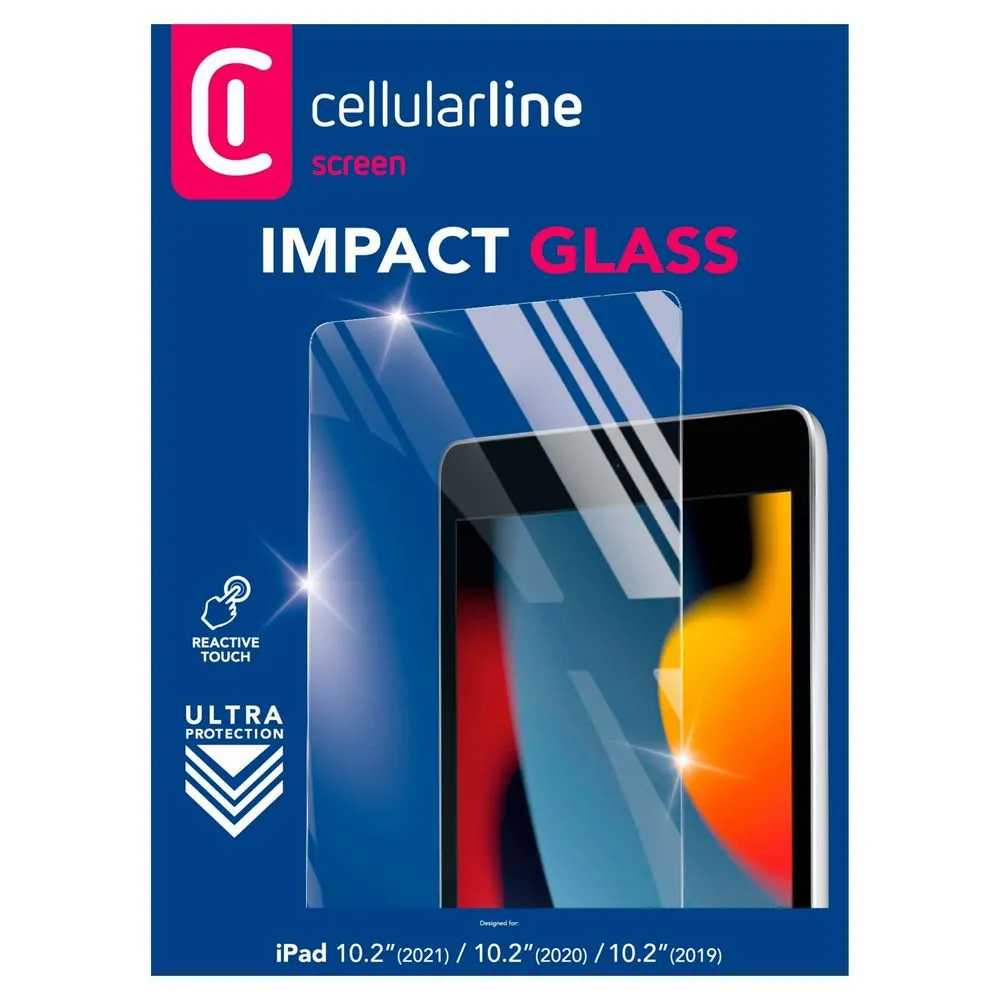Защитное стекло Cellularline Impact Glass iPad 10.2