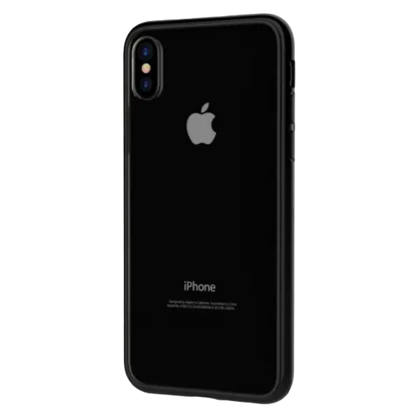 Чехол Devia Mirror - iPhone XS/X, Чёрный