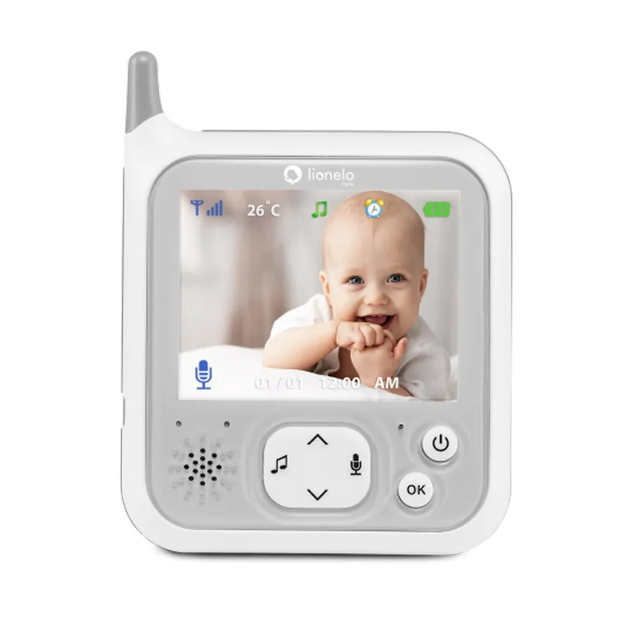 Monitor pentru copii Lionello Babyline 7.1, Alb