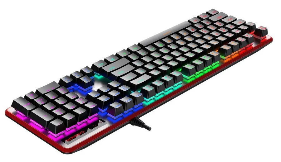 Tastatură Havit KB870L, Cu fir, Negru