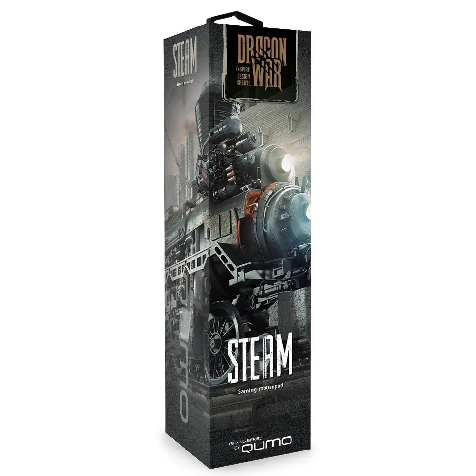 Mouse Pad pentru jocuri QUMO Steam, Small, Multicolor