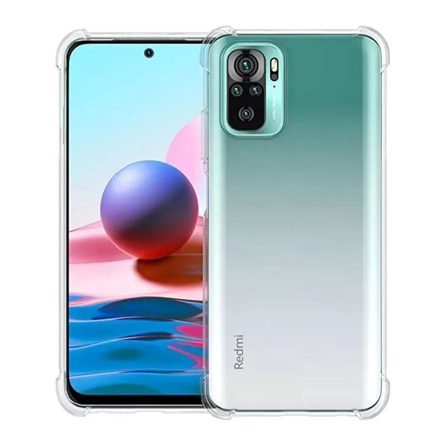 Чехол Xcover Redmi Note 10/Note 10S - Liquid Crystal, Прозрачный