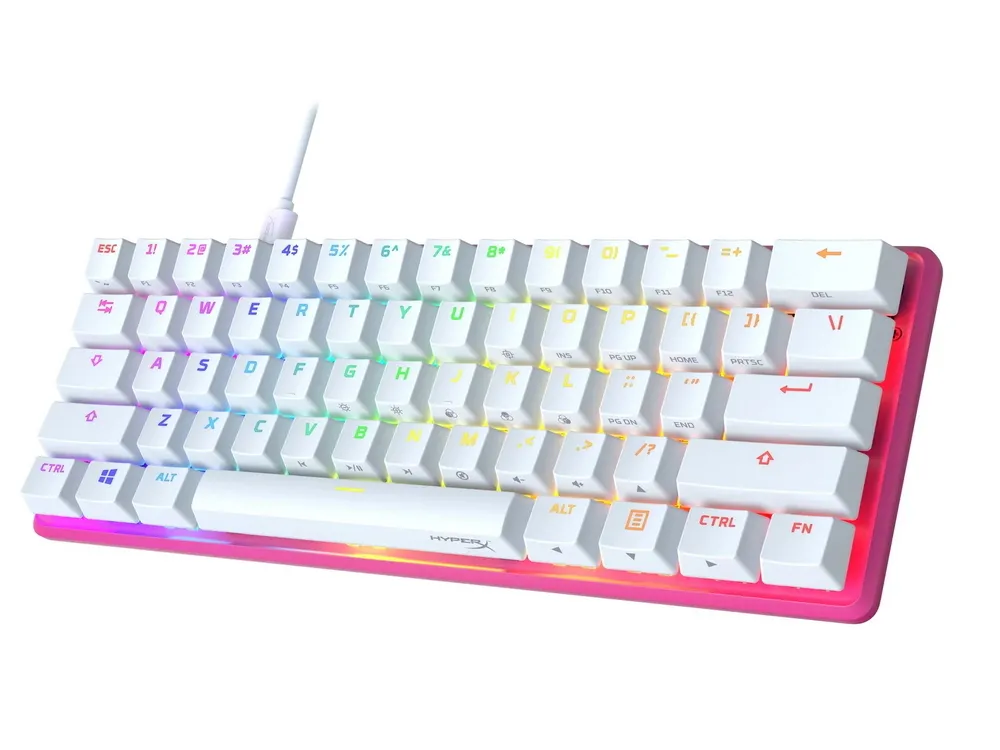 Клавиатура HyperX Alloy Origins 65, Проводное, Чёрный