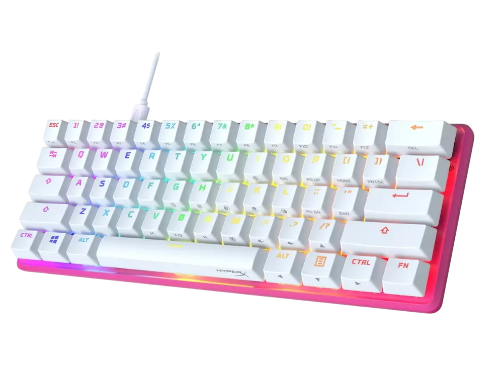 Клавиатура HyperX Alloy Origins 65, Проводное, Чёрный