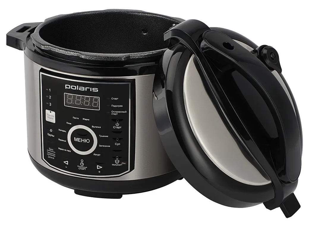 Aparat de gătit multifuncțional Polaris PPC1305AD, Argintiu
