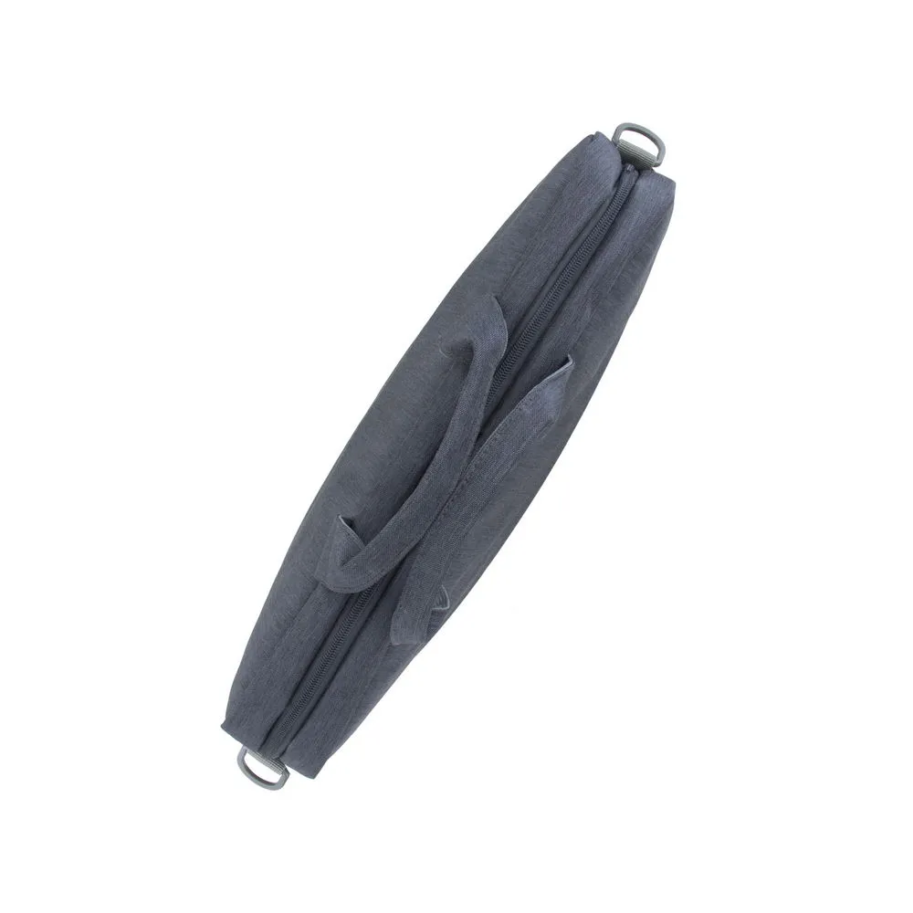 Geantă pentru Laptop RivaCase Prater, 15.6", Poliester, Gri închis