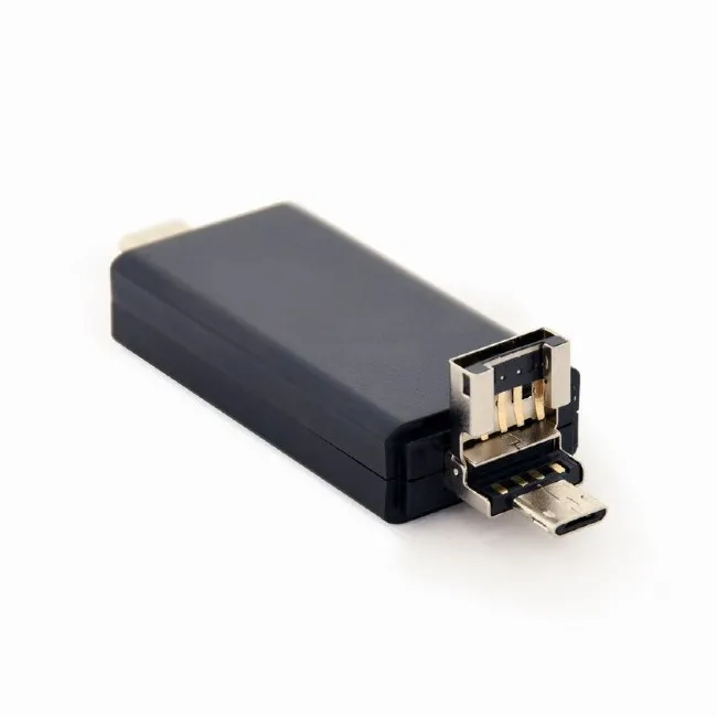 Type-C/MicroSD/USB2.0 Card Reader SD, microSD,  Gembird 