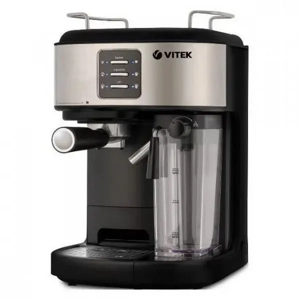 Espressor manual VITEK VT-8489, 1250 W, Argintiu