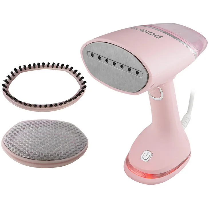 Aparat de călcat vertical cu aburi Polaris PGS1422CA, Roz