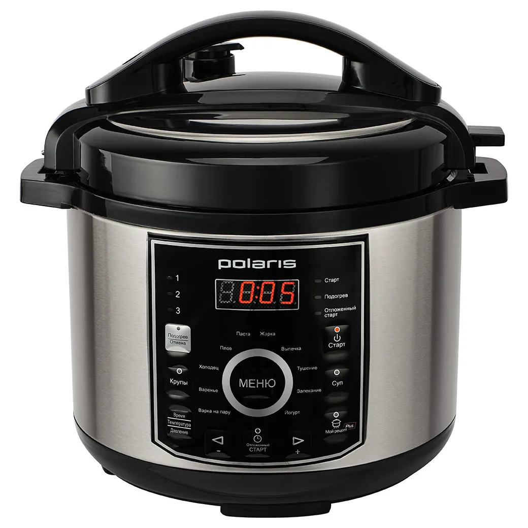 Aparat de gătit multifuncțional Polaris PPC1305AD, Argintiu