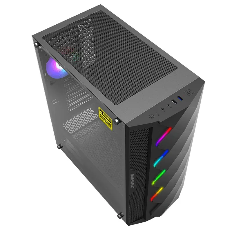 Carcasă PC Gamemax Black Diamond COC, Midi-Tower, ATX, Negru