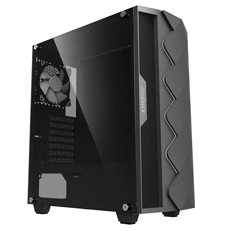 Carcasă PC Gamemax Black Diamond COC, Midi-Tower, ATX, Negru
