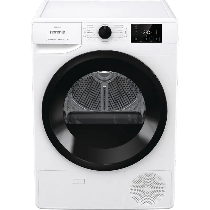 Uscător de rufe Gorenje DNE 92/GN, 9kg, Alb