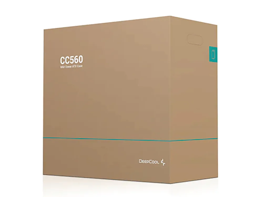 Carcasă PC Deepcool CC560, Midi-Tower, ATX PS2 , Negru