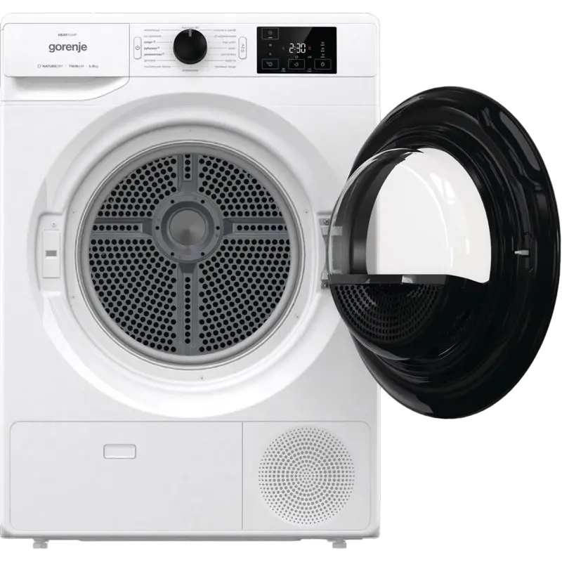 Uscător de rufe Gorenje DNE 92/GN, 9kg, Alb