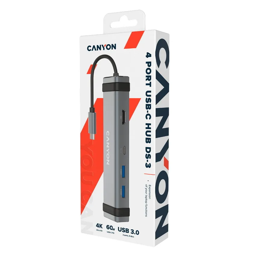 Adaptor Hub Canyon DS-3, Gri