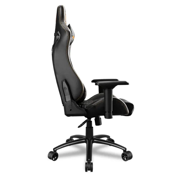 Scaun Gaming Cougar Outrider S, PU Piele, Portocaliu