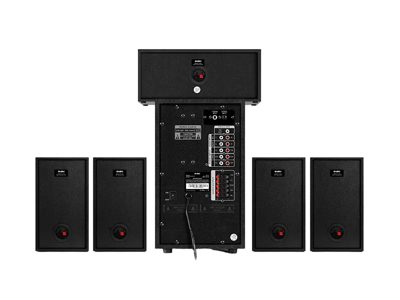Аудиосистема SVEN HT-210, Чёрный