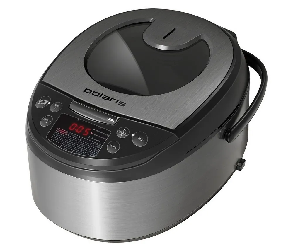 Aparat de gătit multifuncțional Polaris PMC 5016ADG, Argintiu