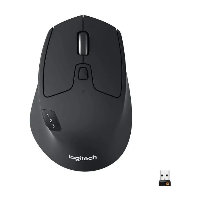 Беcпроводная мышь Logitech M720, Чёрный